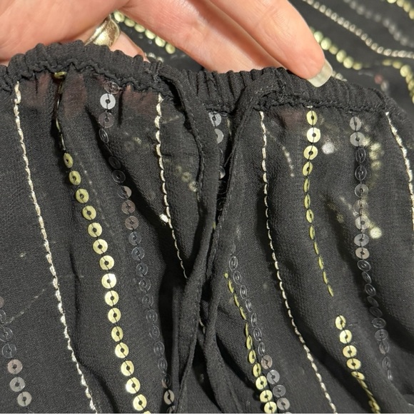 Victoria Secret Sheer Beach Sequin Palazzo Pants Size S - Picture 12 of 12